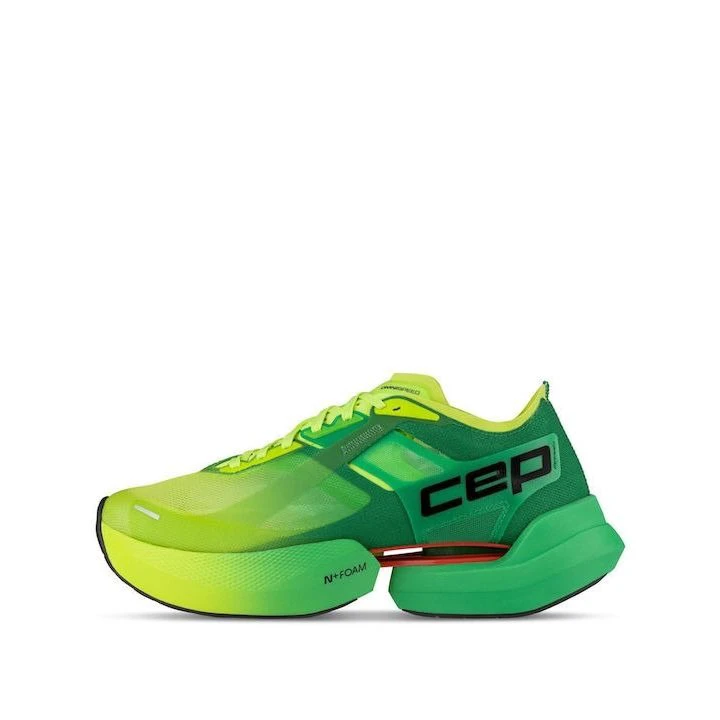 2. CEP - pantofi alergare - pro run omnispeed bowtech shoes - green | lime fade