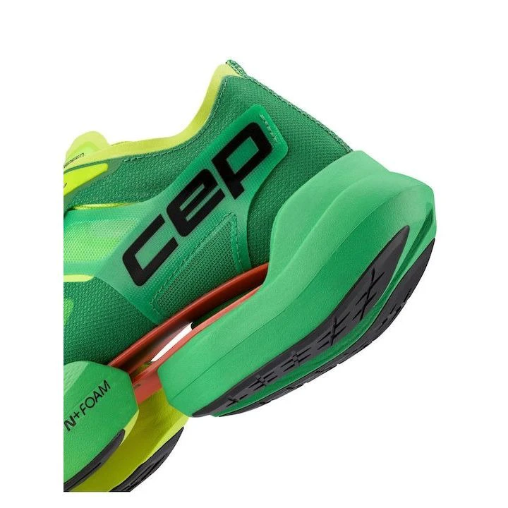 9. CEP - pantofi alergare - pro run omnispeed bowtech shoes - green | lime fade