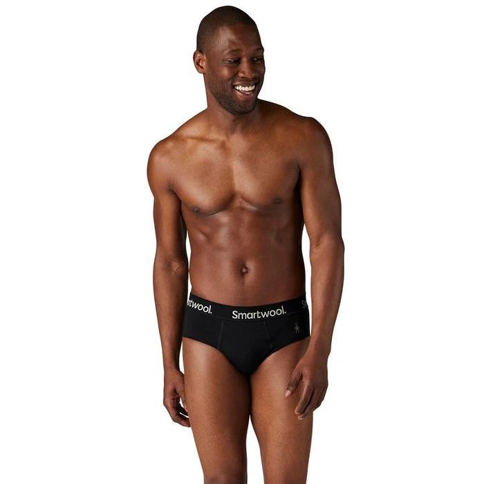 1. Smartwool - chilot merino - Active Brief Boxed - Negru