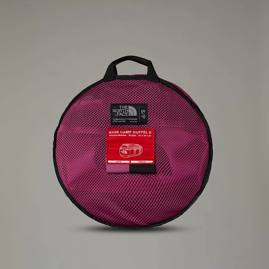 6. The North Face - geanta - Base Camp Duffel Small - Mov | Negru