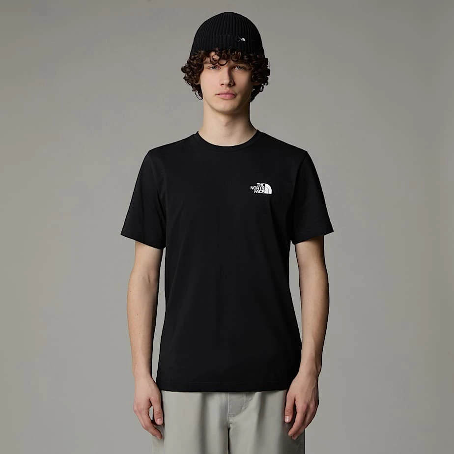 1. The North Face - tricou - M Simple Dome - Negru