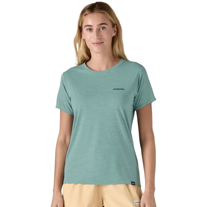 4. Patagonia - tricou - W Capilene Cool Daily Graphic Waters - Albastru