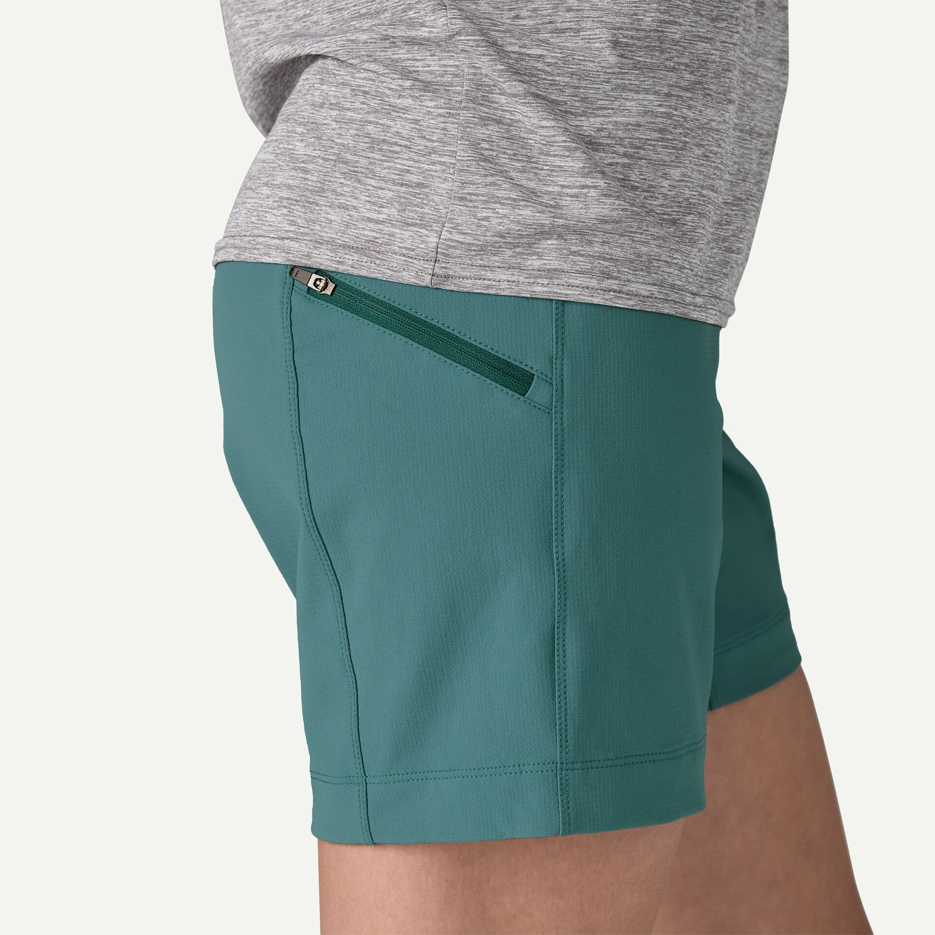 5. Patagonia - sort - W Landfarer Bike Shorts Wetland Blue - Albastru