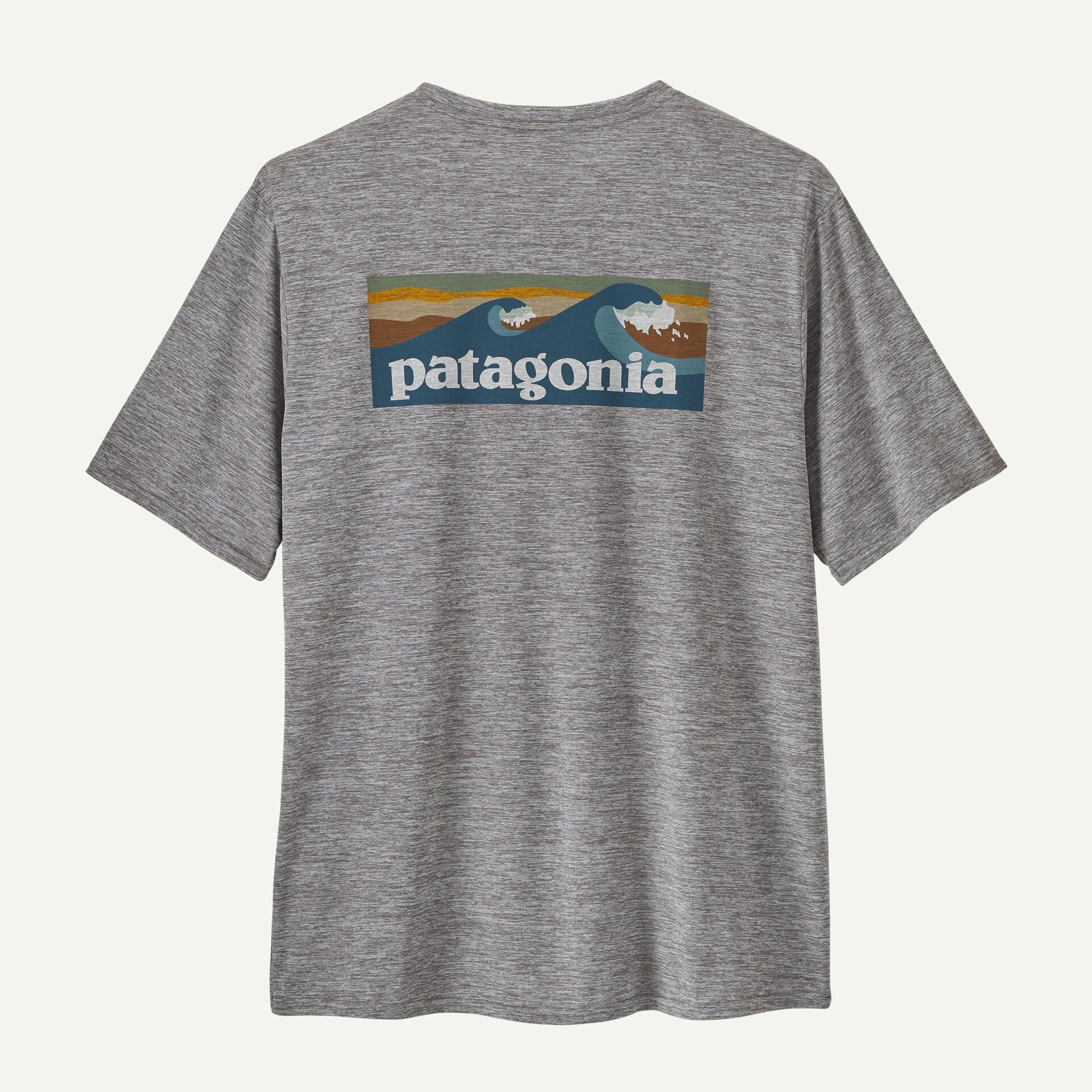 1. Patagonia - tricou - M Capilene Cool Daily Graphic Waters - Gri