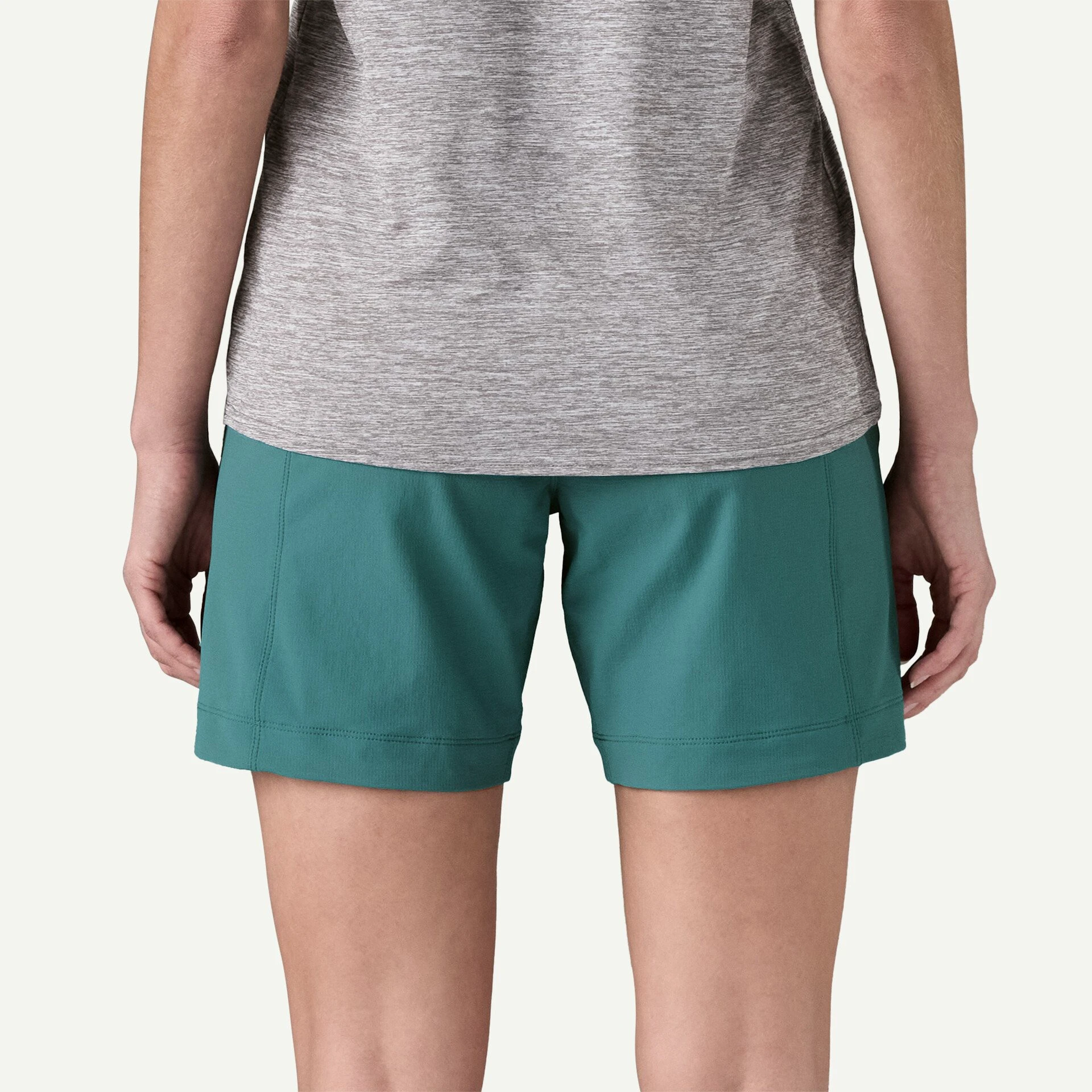 3. Patagonia - sort - W Landfarer Bike Shorts Wetland Blue - Albastru