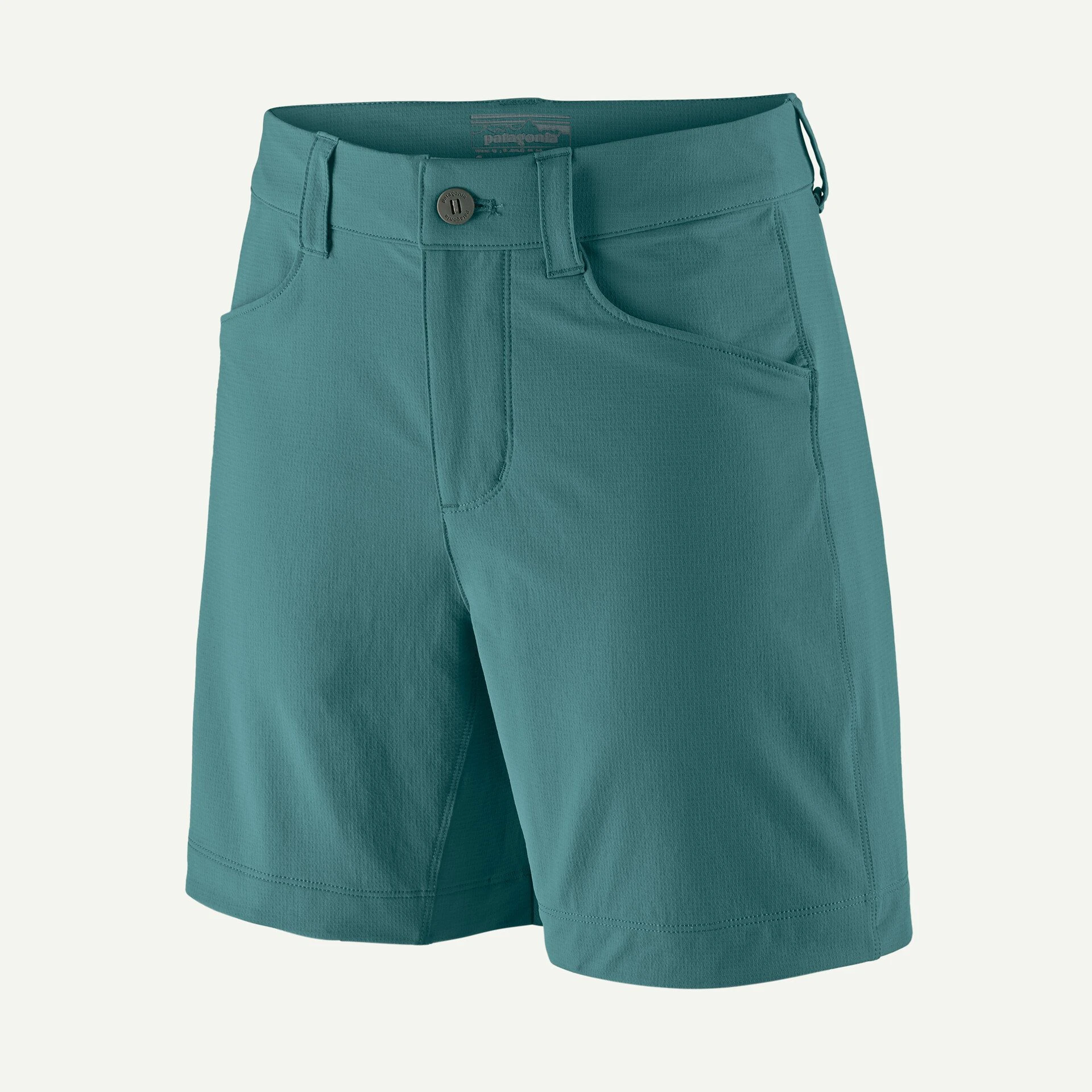 1. Patagonia - sort - W Landfarer Bike Shorts Wetland Blue - Albastru