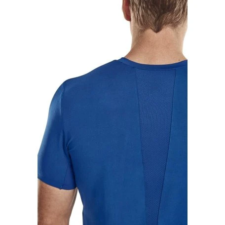 5. CEP - tricou tehnic femei - the run shirt short sleeve v4 - blue