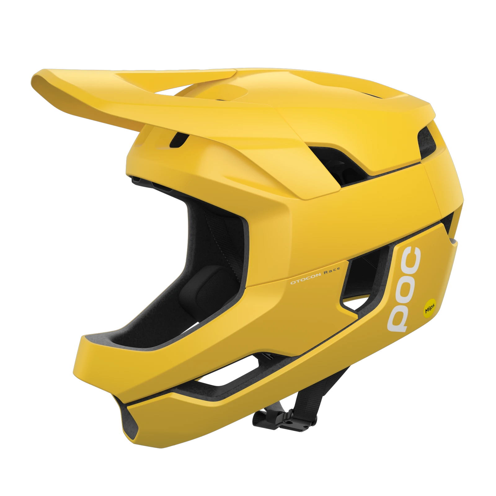 1. POC - Casca Integrala - Otocon Race Mips - Aventurine Yellow Matt