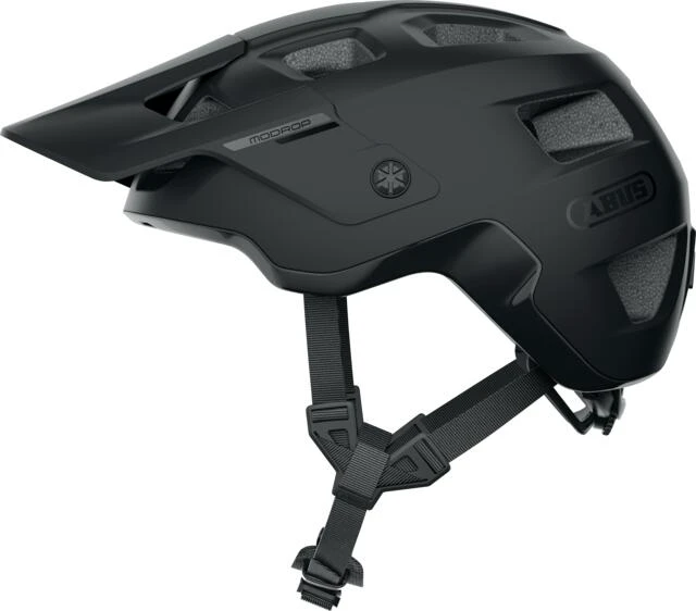 1. Abus - casca ciclism MTB - MODROP - Velvet Black