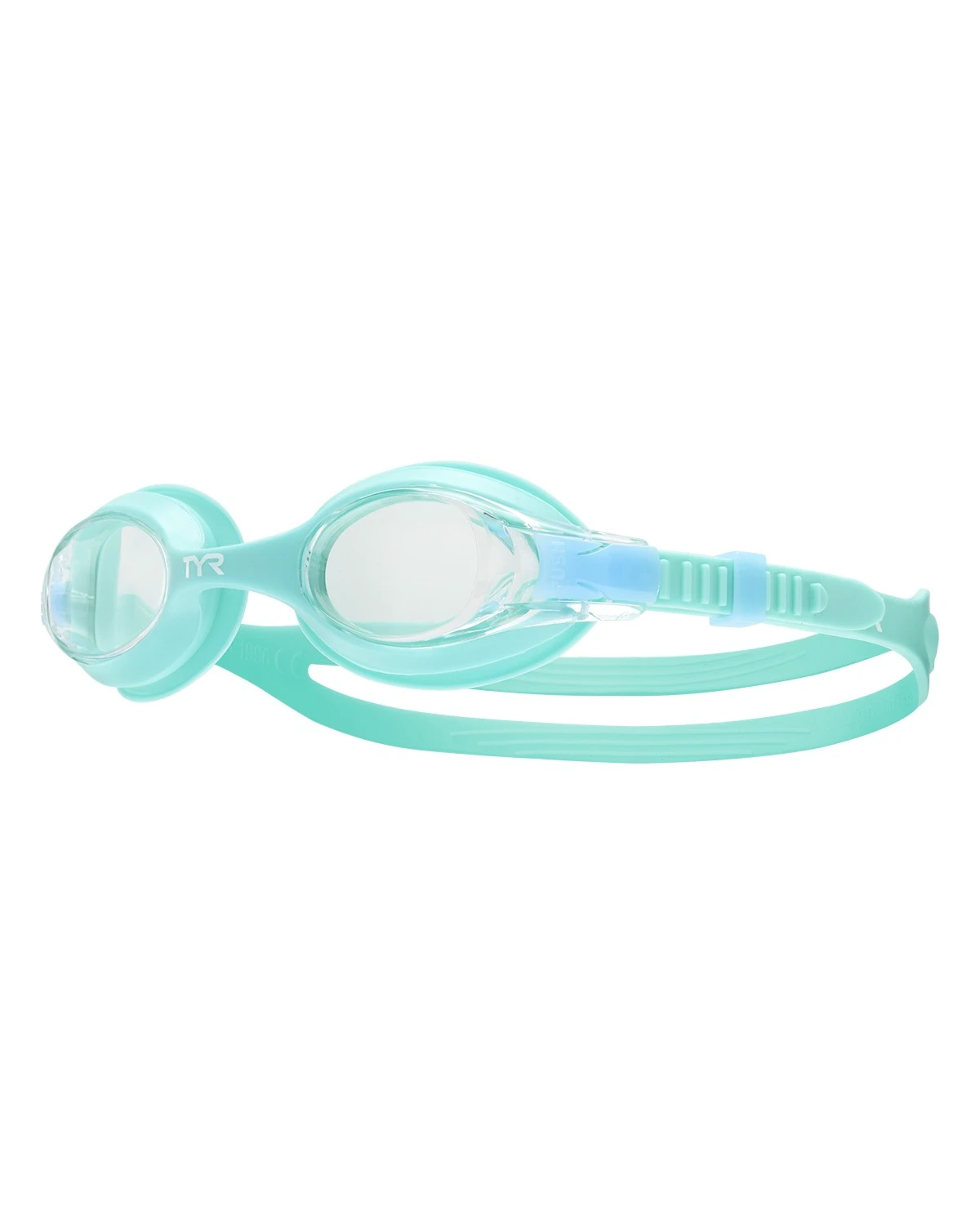 TYR - ochelari inot copii - SWIMPLE Goggles - transparent | turcoaz - 70611