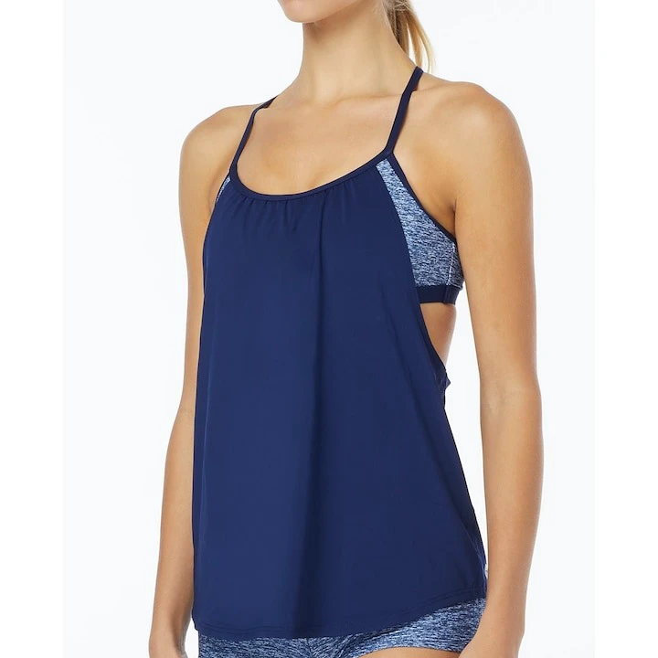 1. TYR - maiou cu bustiera - MANTRA SHEA 2 IN 1 TANK - Gri