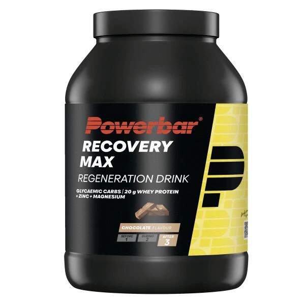 1. Powerbar - bidon - Recovery Max - ciocolata - 1144g