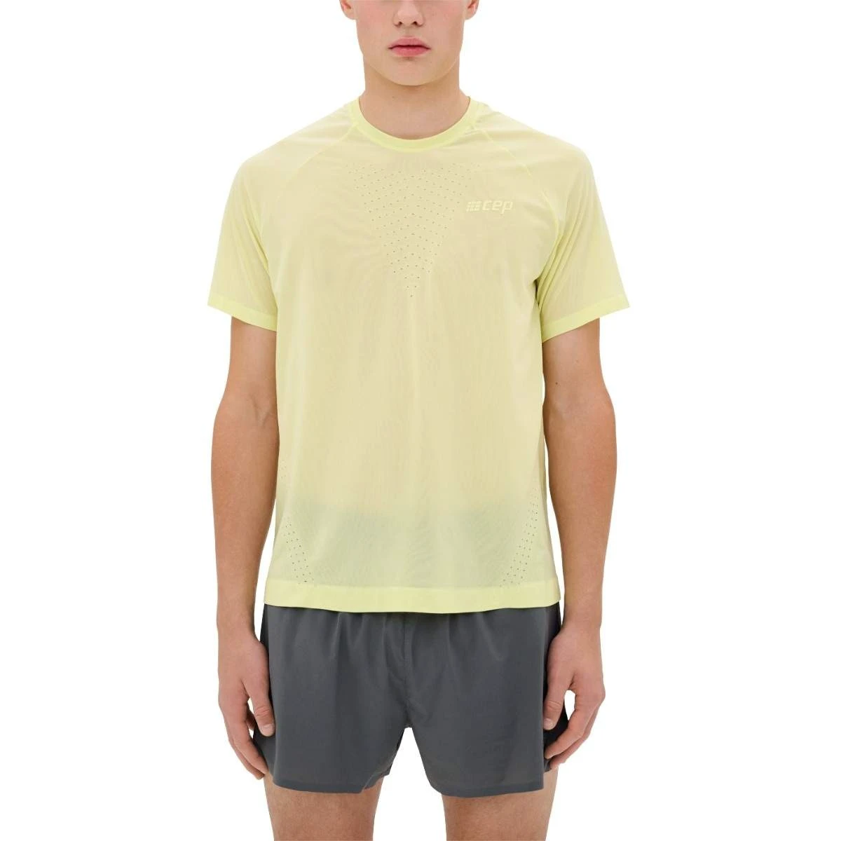 1. CEP - tricou tehnic - ultralight seamless shirt short sleeve v2 - lime