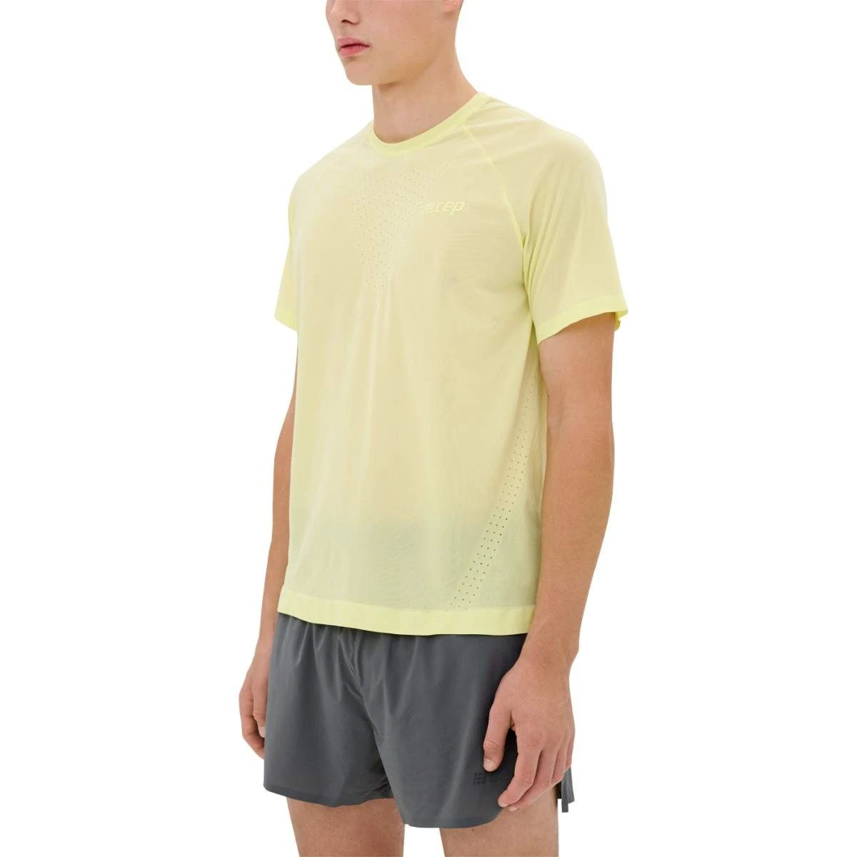 5. CEP - tricou tehnic - ultralight seamless shirt short sleeve v2 - lime
