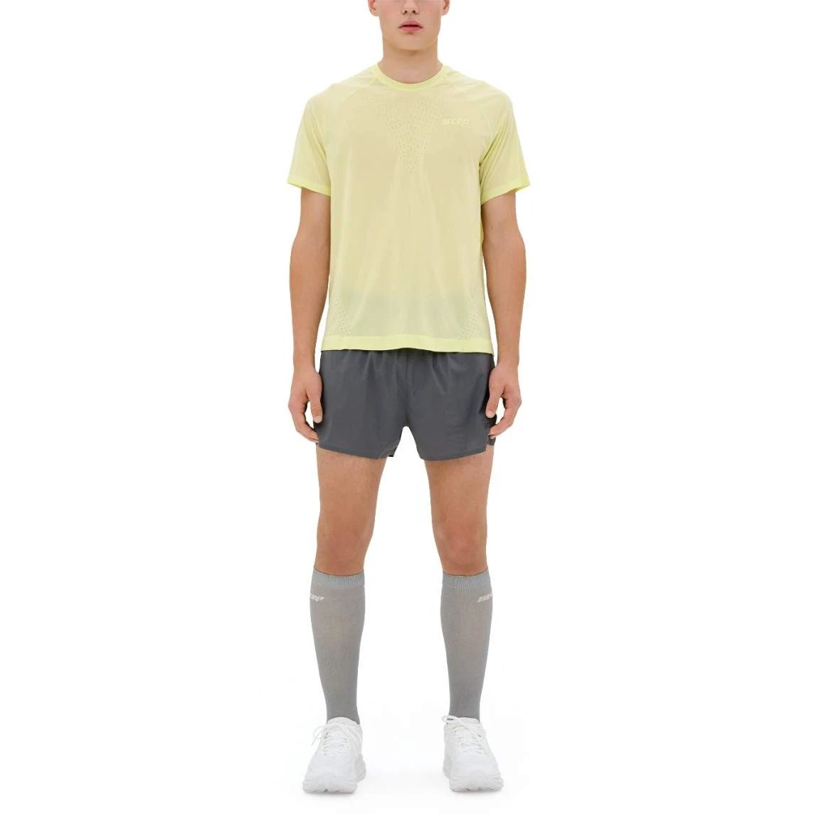 7. CEP - tricou tehnic - ultralight seamless shirt short sleeve v2 - lime