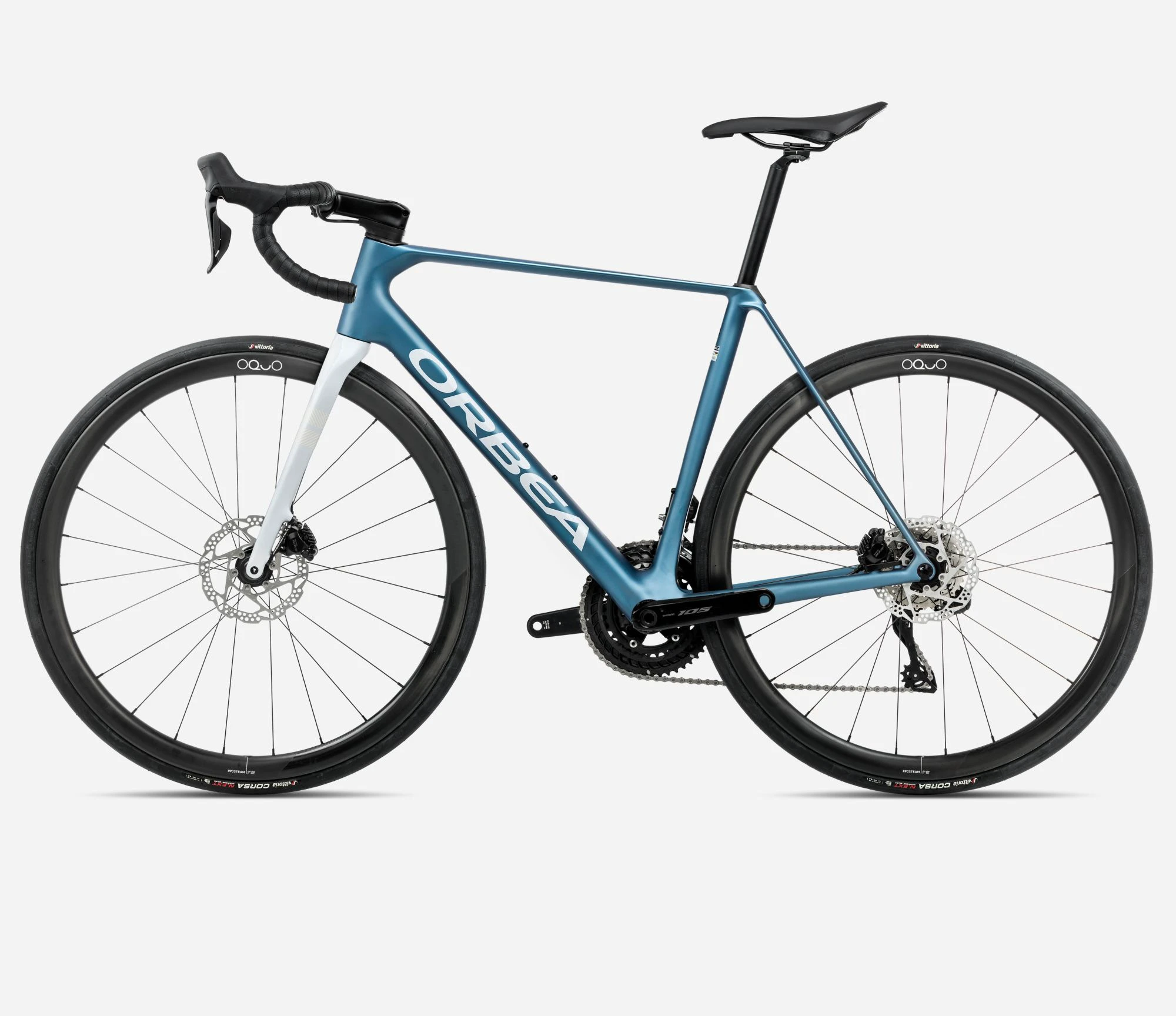 2. Bicicletă șosea race Orbea ORCA M35i - Slate Blue-Halo Silver (Matt)