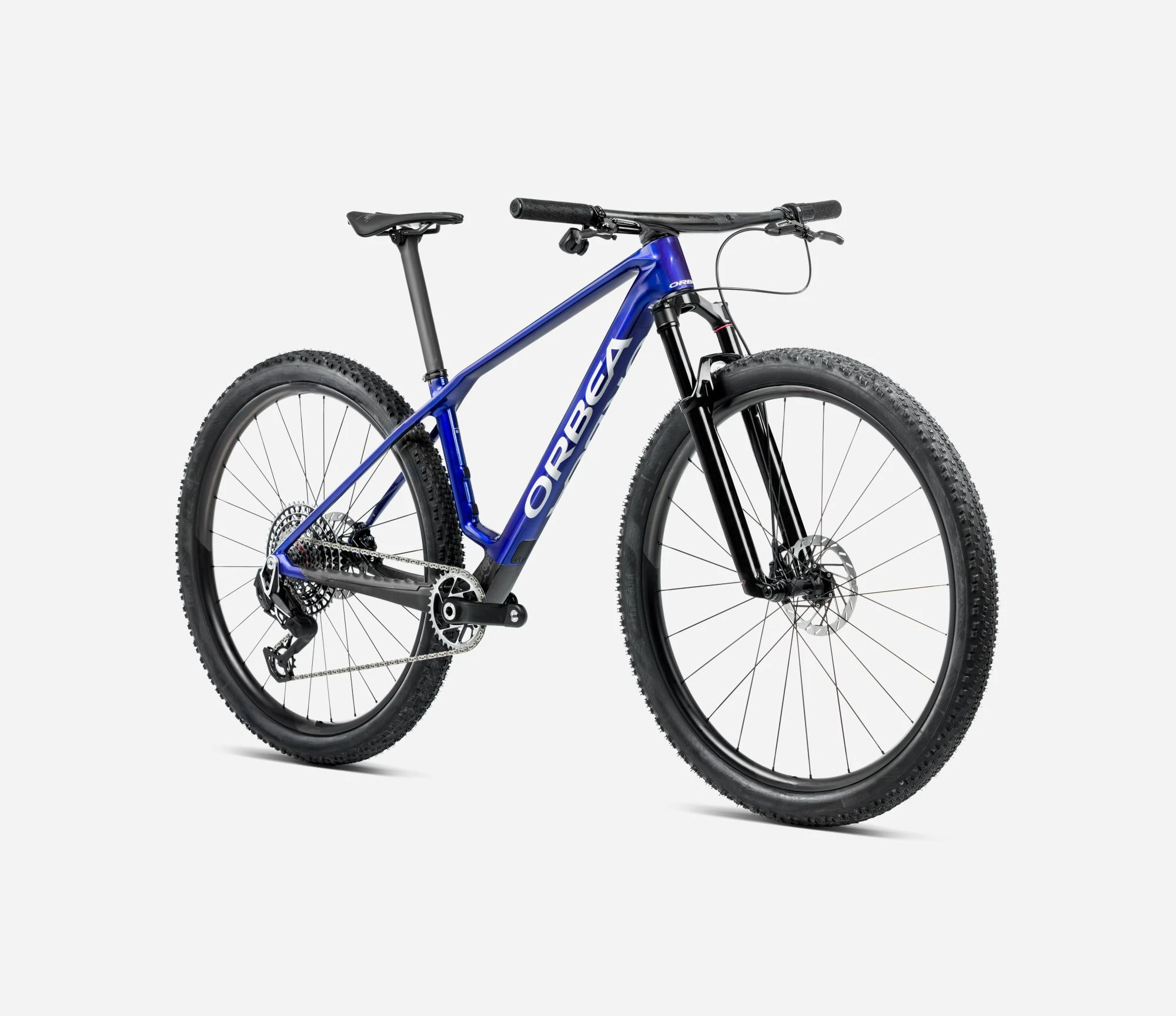 2. Bicicletă MTB XC hardtail Orbea ALMA M-LTD - Cobalt Blue (Gloss) | Carbon Raw (Matt)