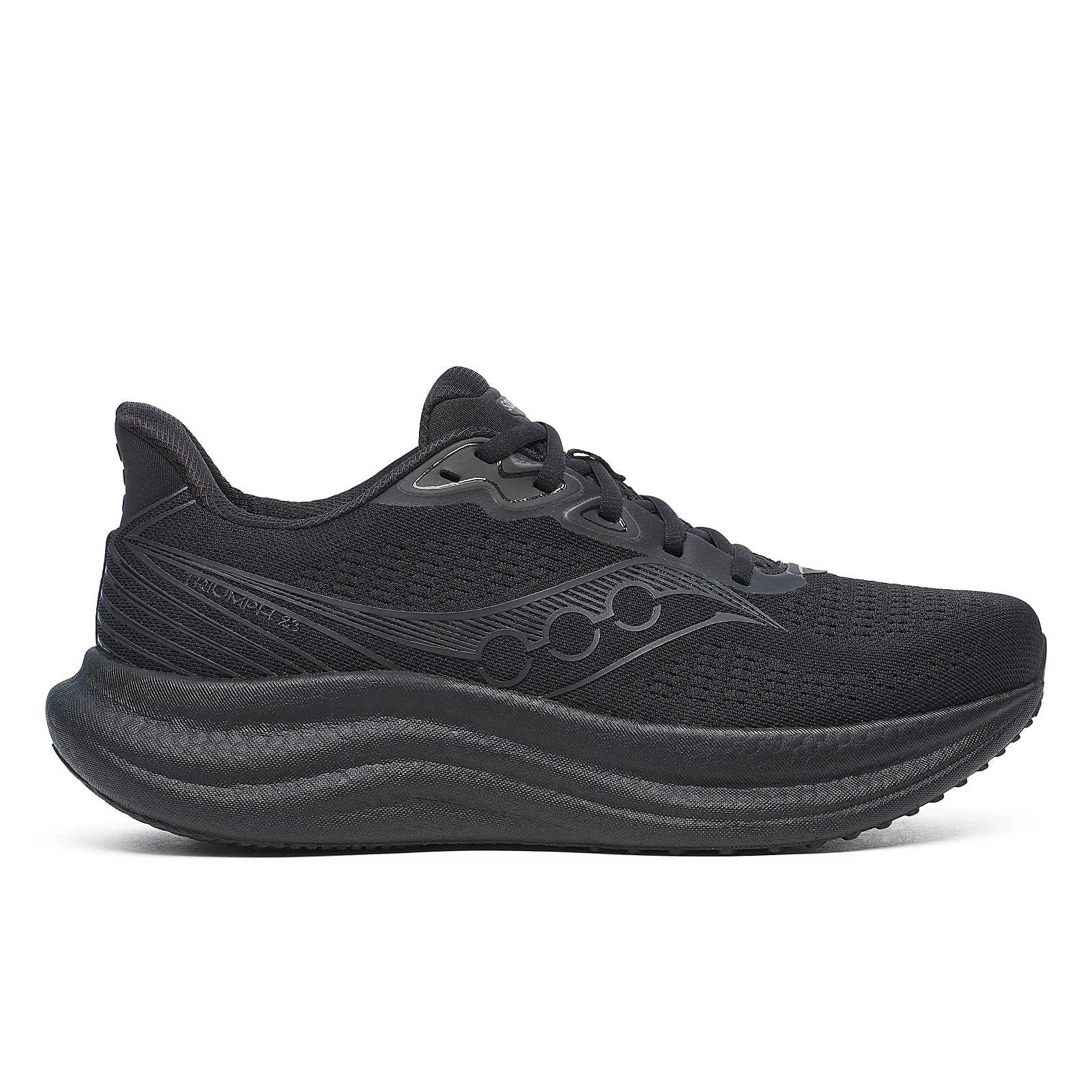 1. Saucony - pantofi alergare - Triumph 23 - TripleBlack