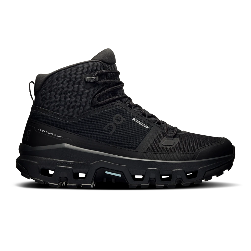 1. On - ghete - Cloudrock Mid WP W - Black | Black