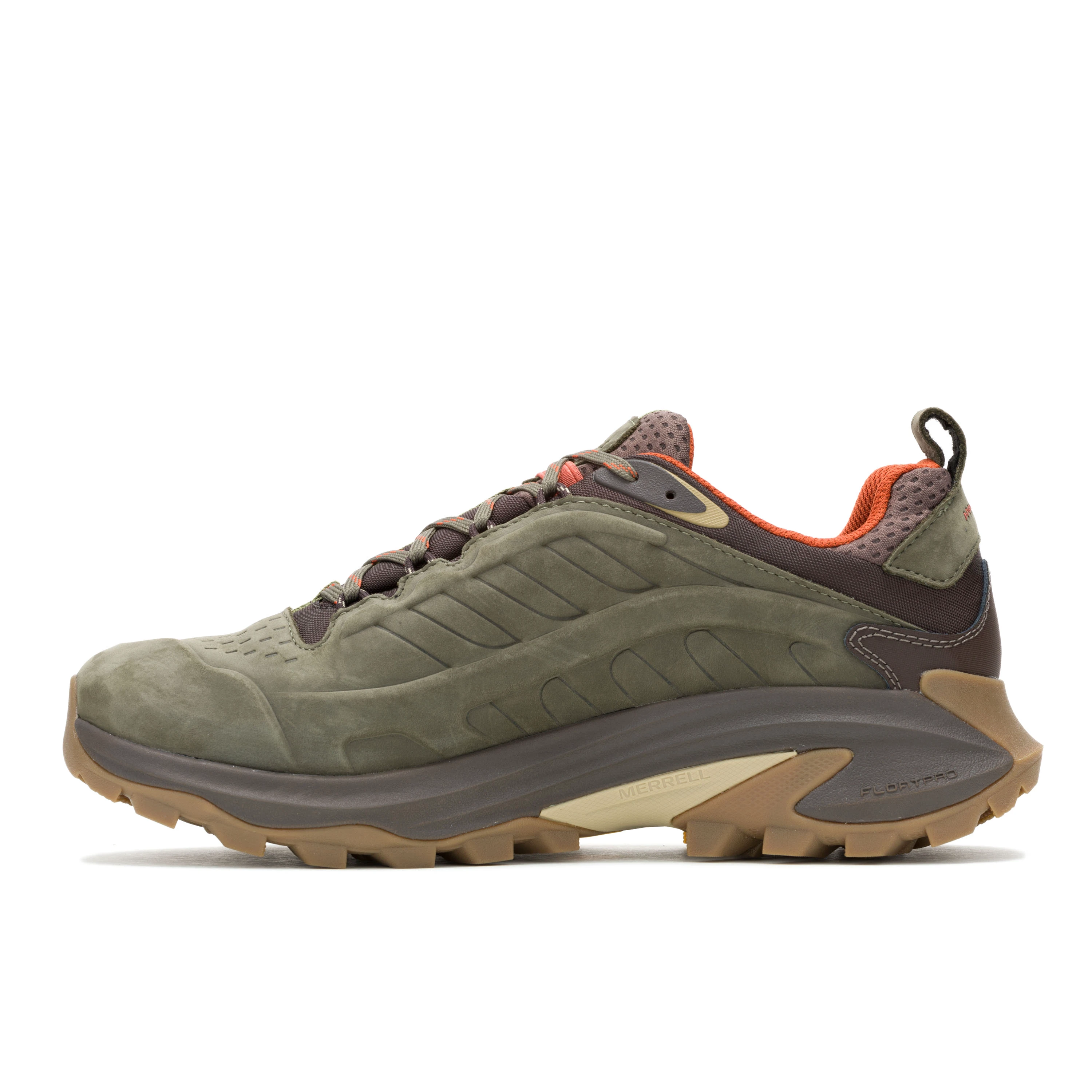 3. Merrell - pantofi sport - MOAB SPEED 2 Leather Waterproof - olive