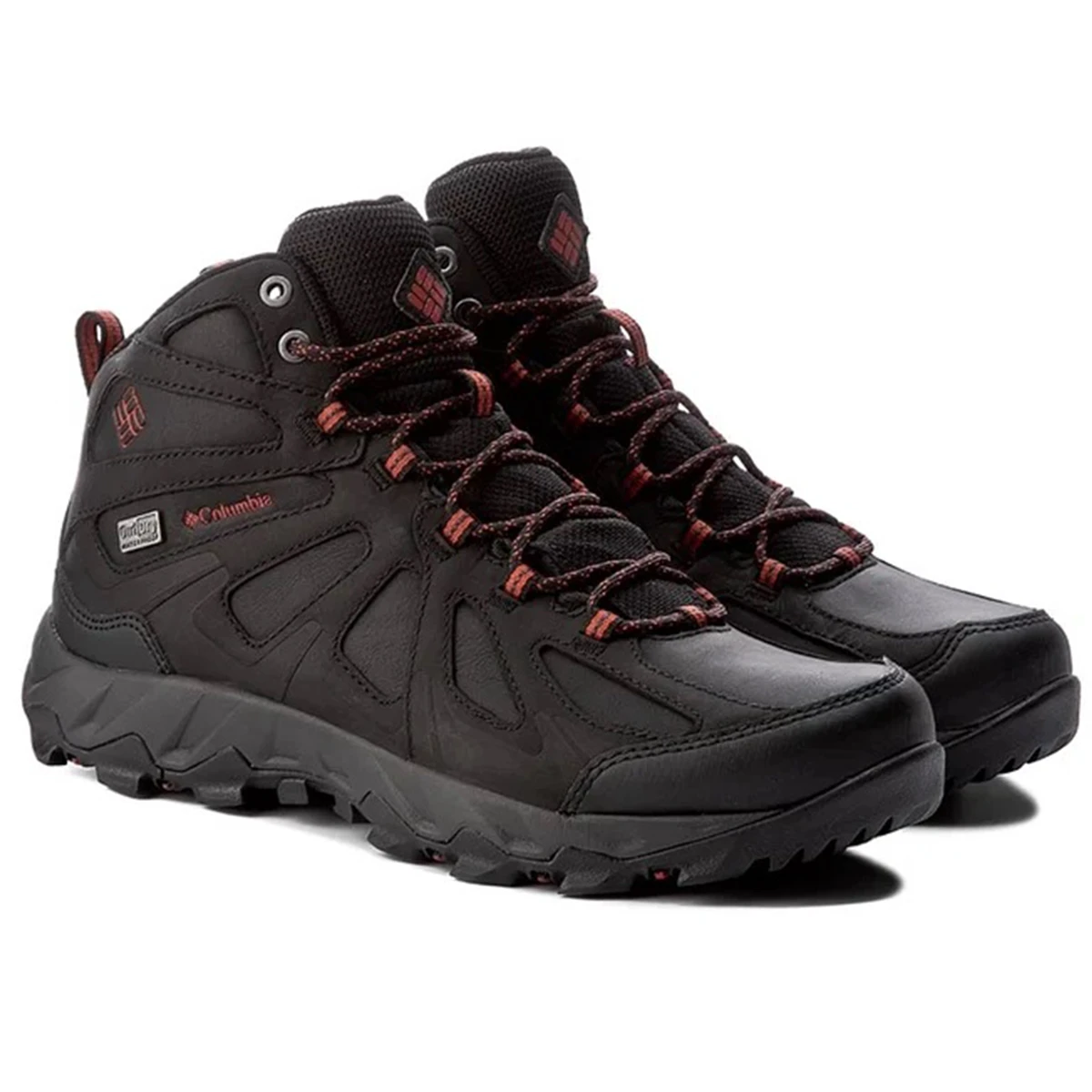 1. Columbia - Ghete Barbati Columbia Peakfreak Xcrsn II Mid Leather Outdry - negru