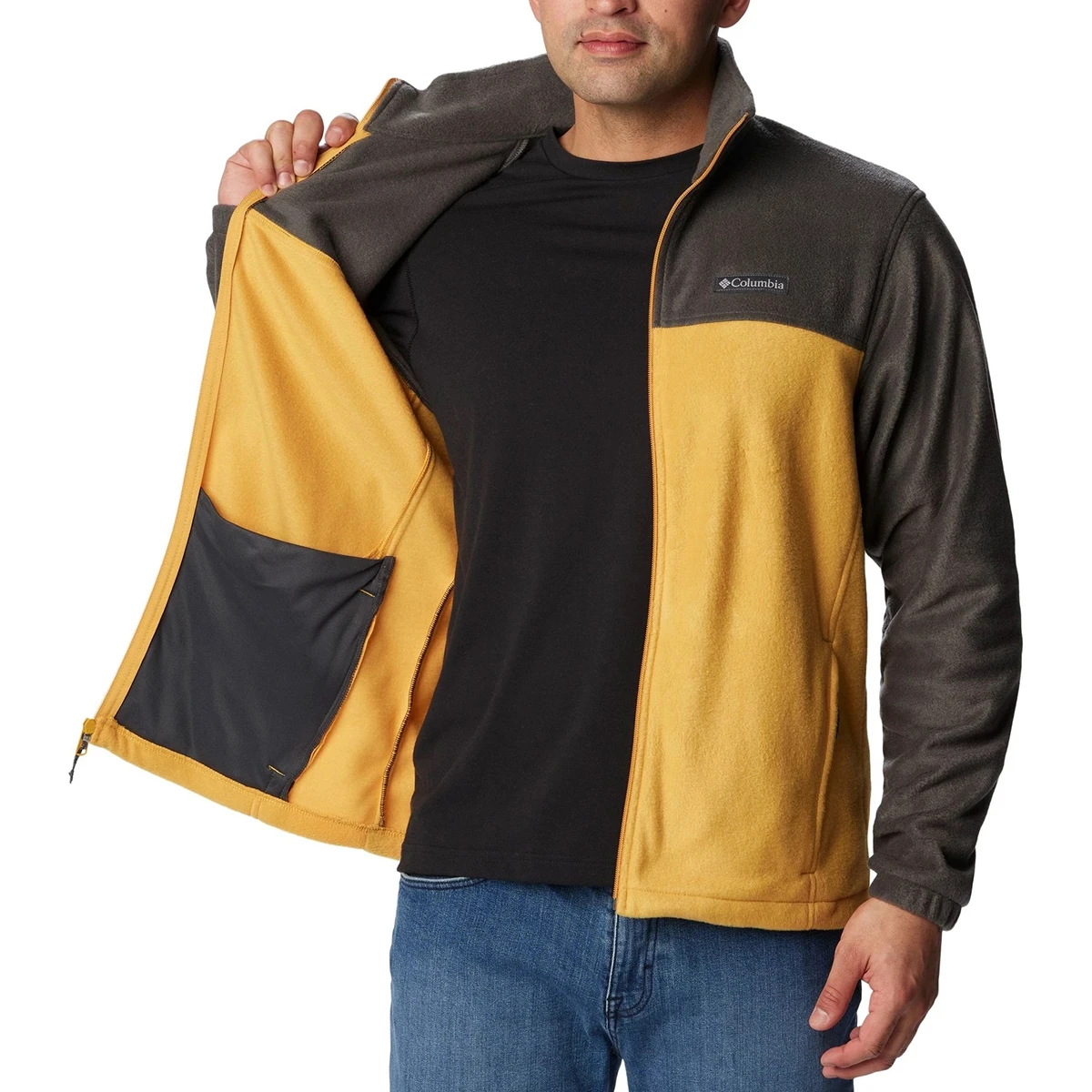 6. Columbia - Bluza Barbati Columbia Steens Mountain Full Zip 2.0 - albastru