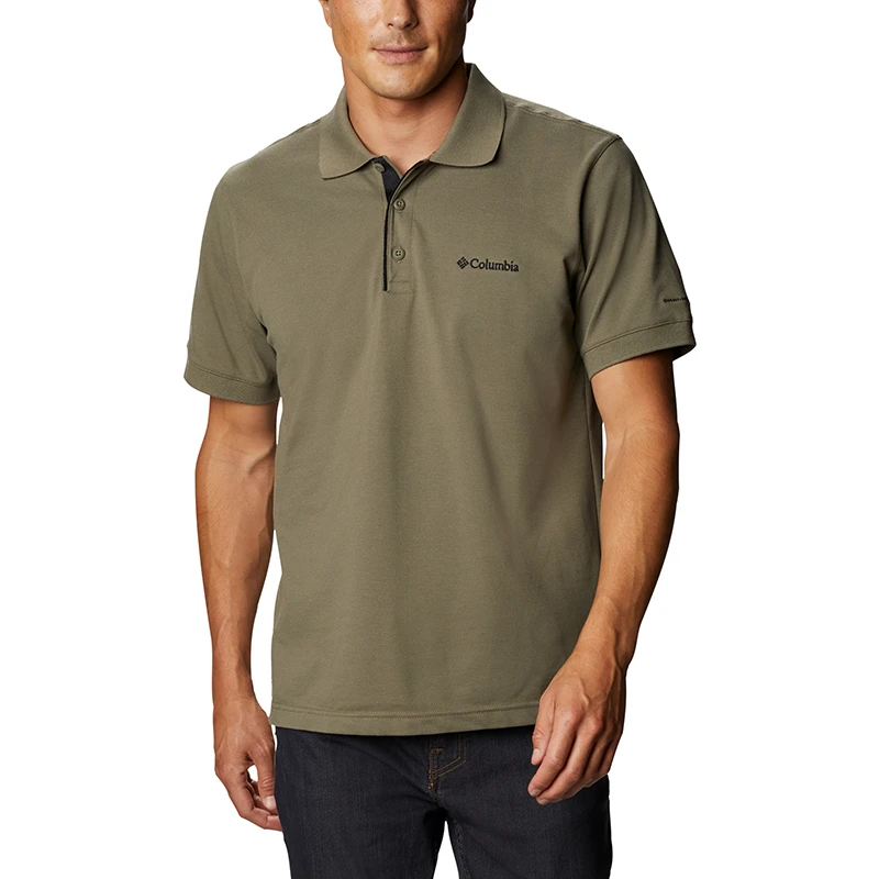 Columbia - Tricou Barbati Columbia Cascade Range Solid Polo - verde - 148975