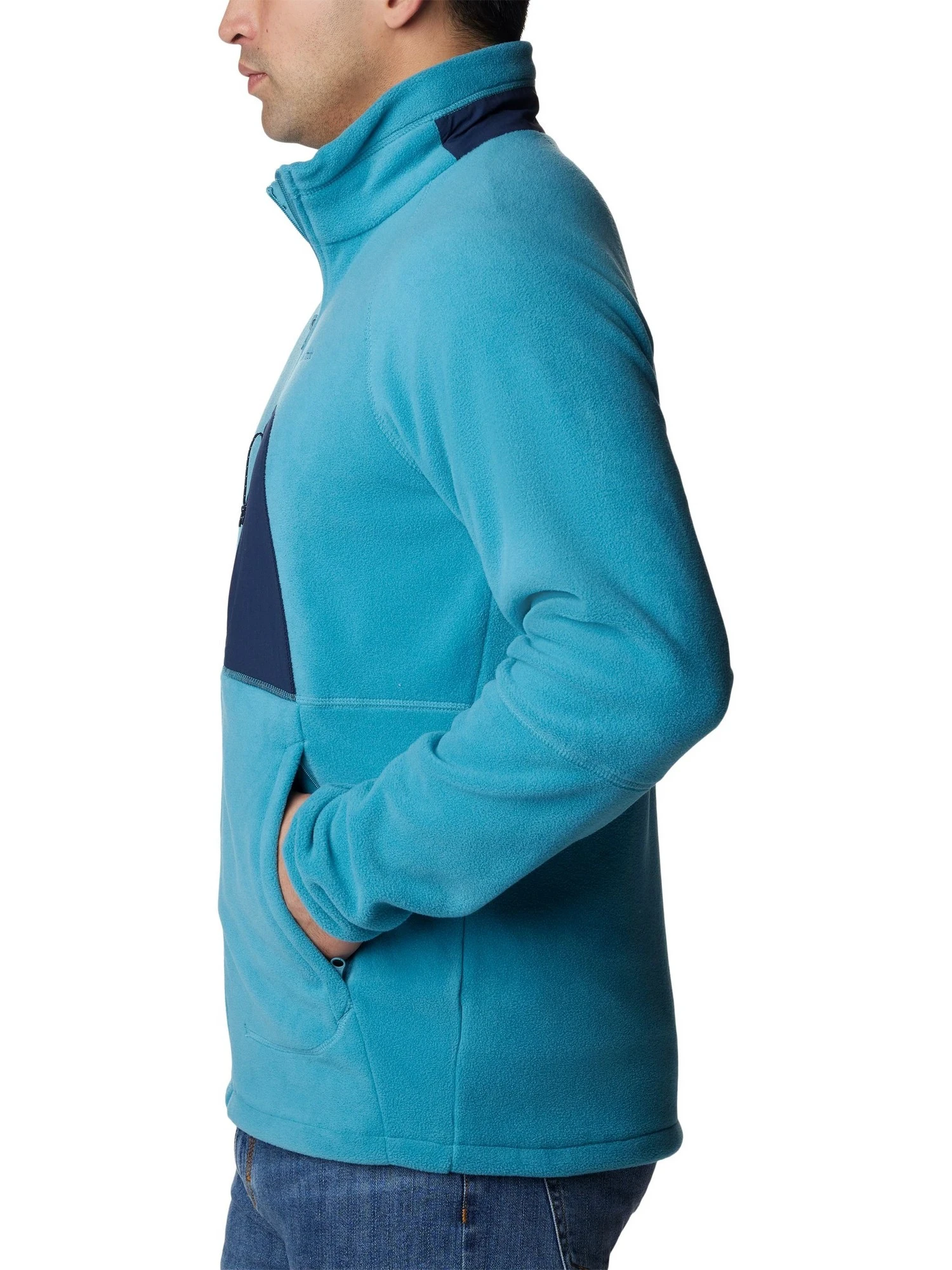 2. Columbia - Bluza Barbati Columbia Rapid Expedition Full Zip Fleece - albastru