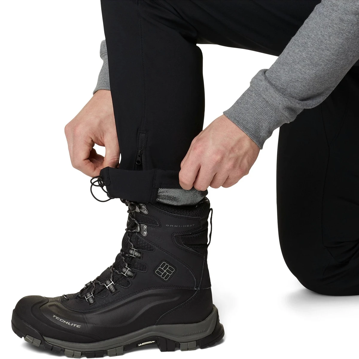 10. Columbia - Pantaloni Barbati Columbia Passo Alto III Heat - negru