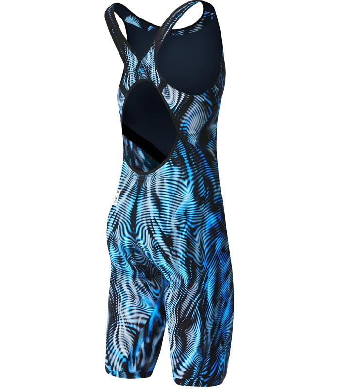 4. TYR - costum tehnic inot femei - Venzo Open Back - albastru