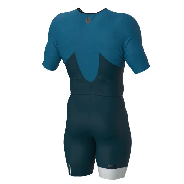 2. Z3R0D - Costum triatlon cu maneca scurta barbati - Racer MAN TTSUIT DEEP OCEAN