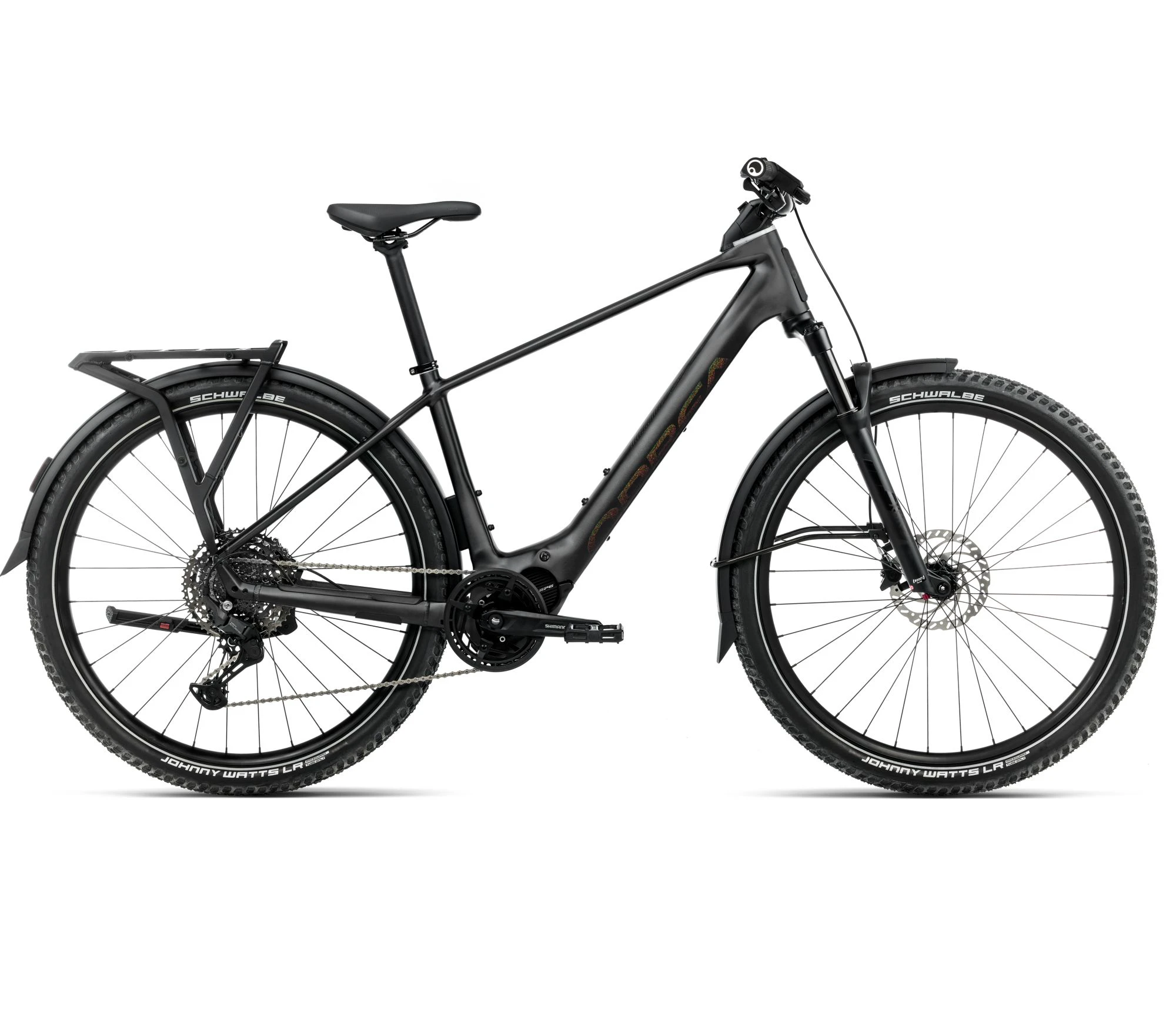 1. Orbea KEMEN ADV 20 (2025) - bicicletă electrică urbană - Diamond Black (Matt | Gloss)