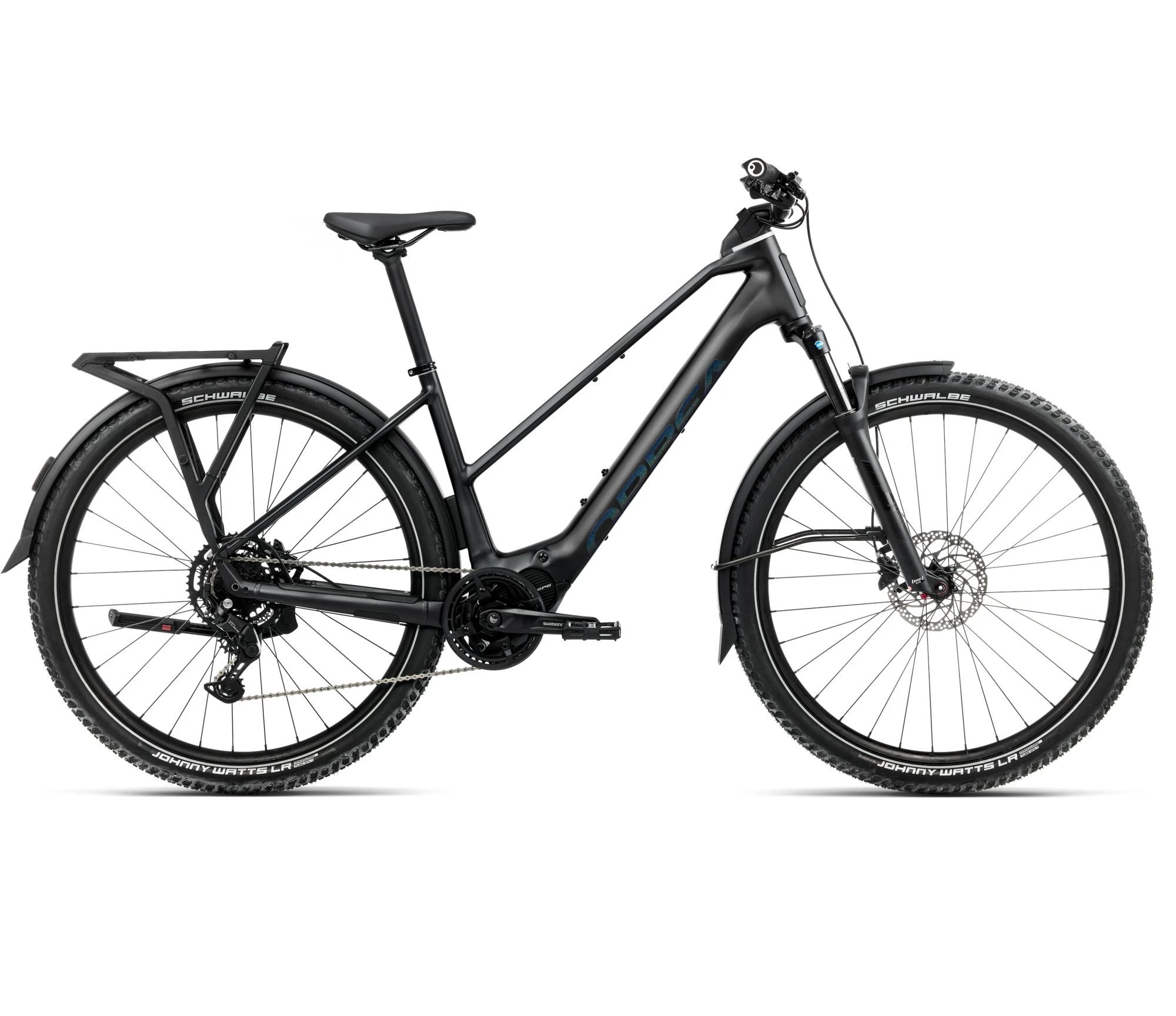 1. Orbea KEMEN ADV 30 MID (2025) - bicicletă electrică urbană - Diamond Black (Matt | Gloss)