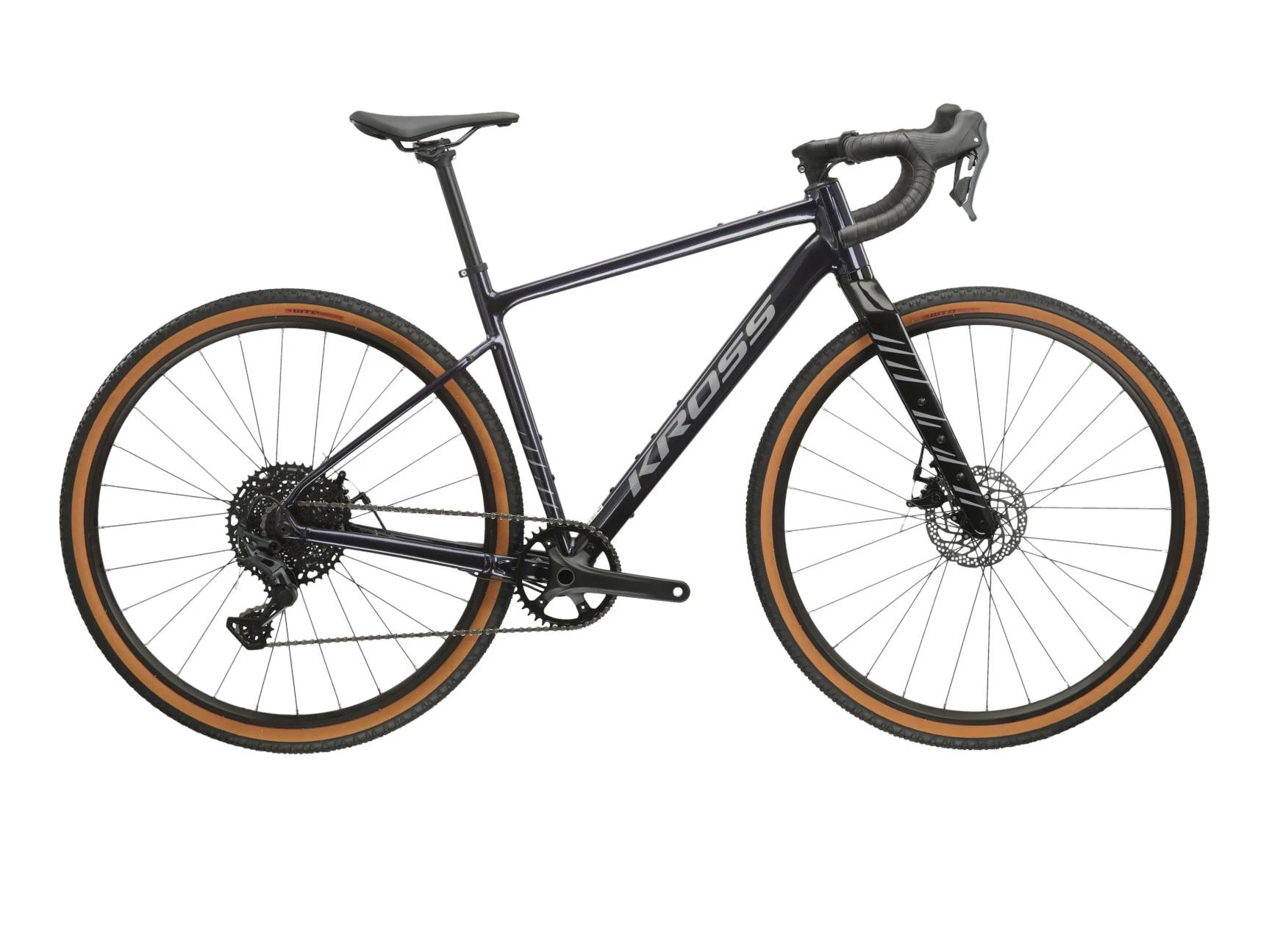 1. Bicicleta Gravel Kross Esker 2.0 28 inch bleumarin microSHIFT