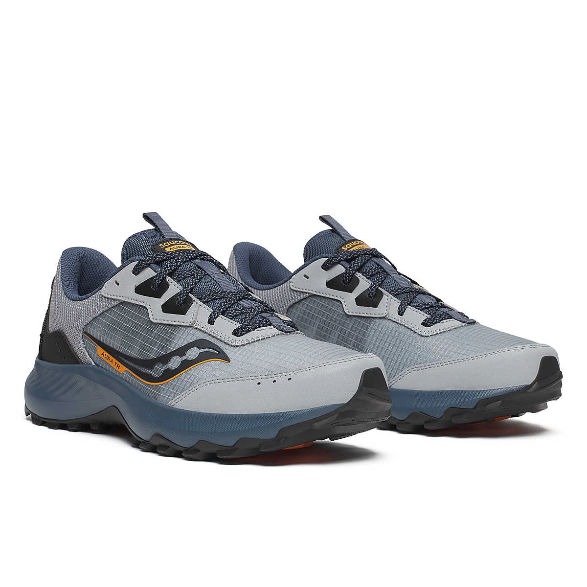 2. Saucony - pantofi alergare pentru barbati - Aura TR - Gri albastru cloud I dusk