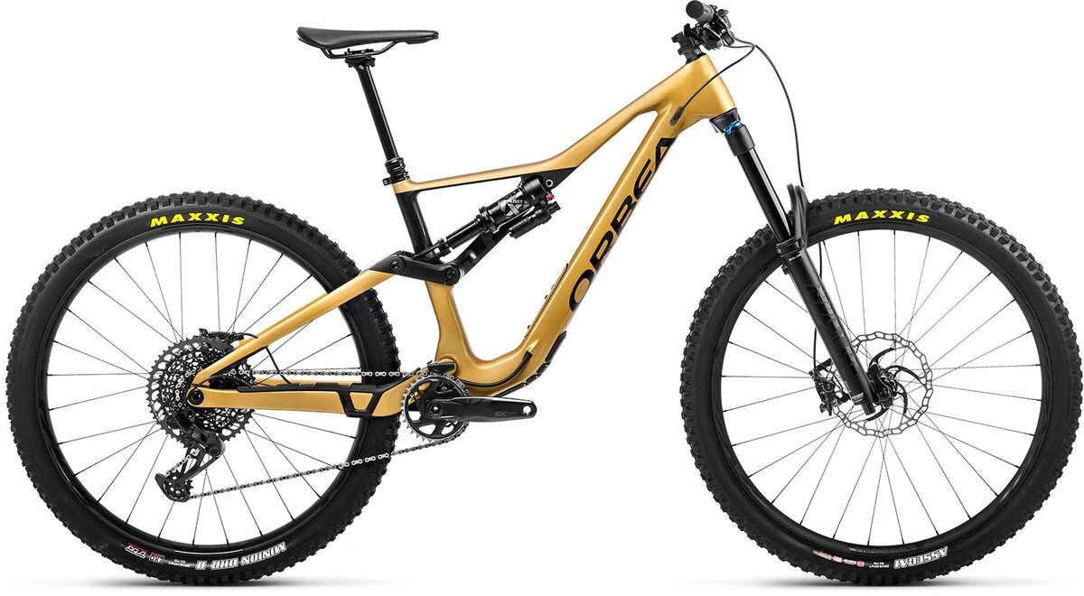 Orbea RALLON M10 Golden Sand - Black - bicicletă MTB Enduro full suspension - 123354