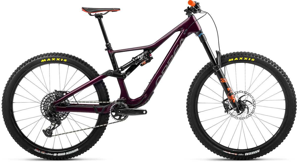 Orbea RALLON M10 Metallic Mulberry - bicicletă MTB Enduro full suspension - 123352