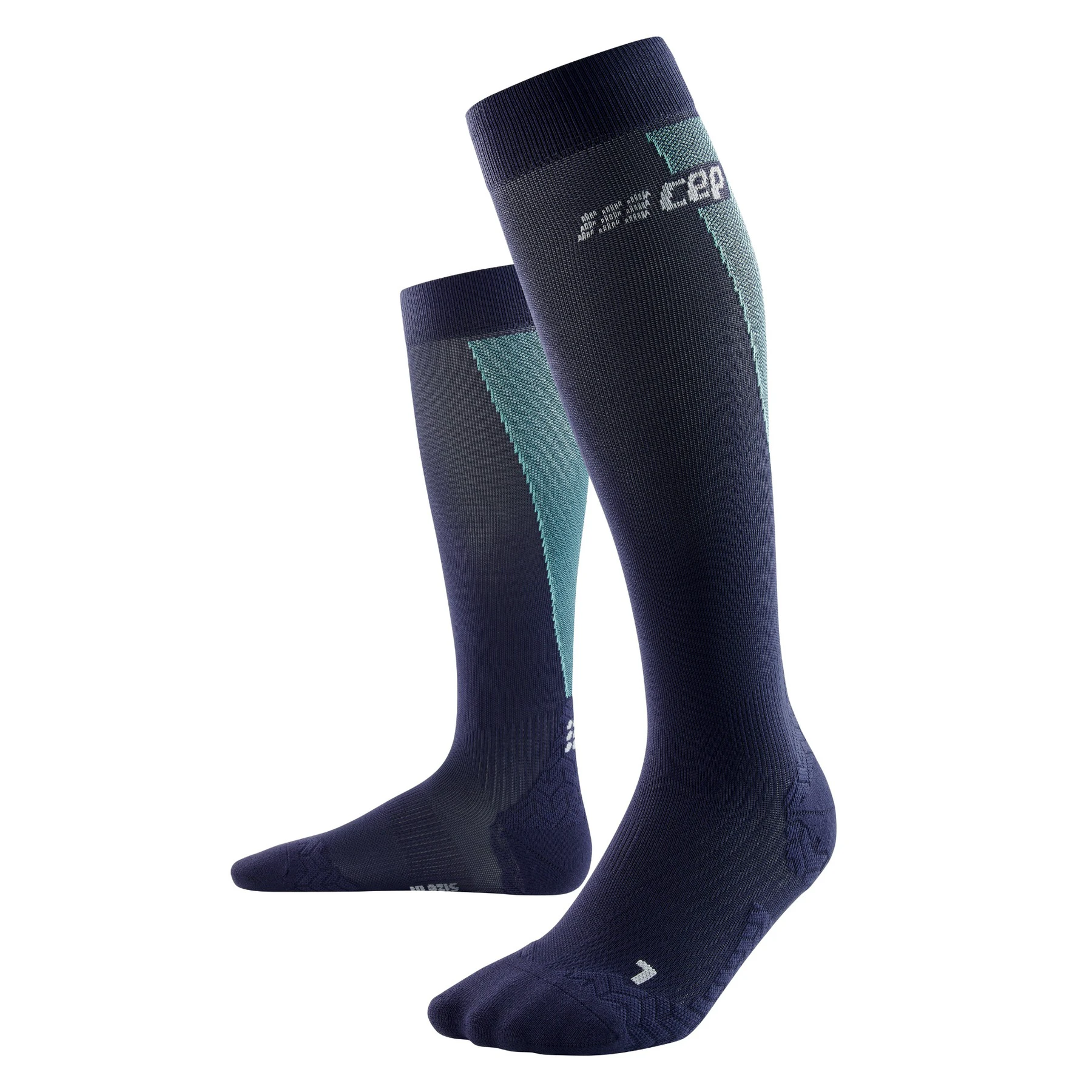 1. CEP - sosete compresie inalte - Ultralight Compression Socks Tall - Blue I Light blue