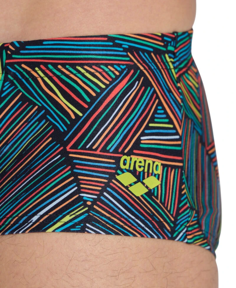 5. Arena - costum inot barbati - boxer - Overview Low Waist - Black | Multi