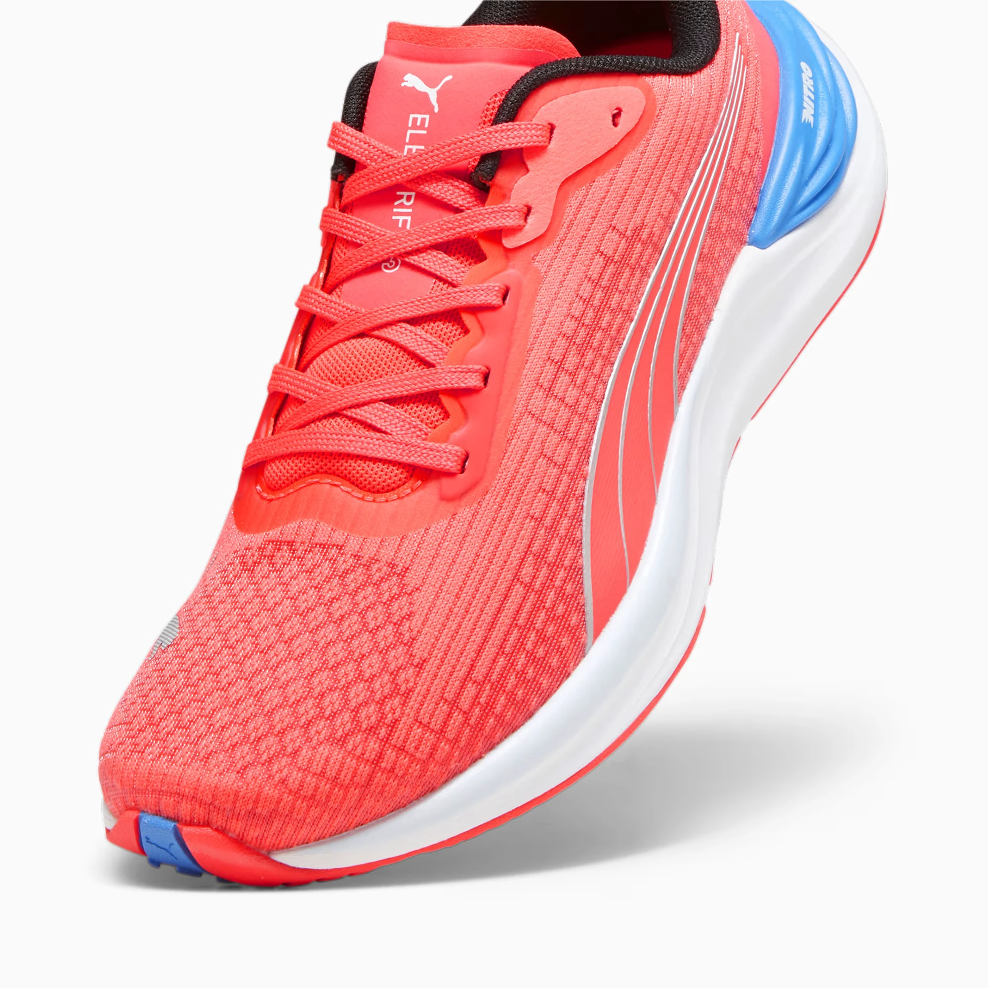 4. Puma - pantofi alergare pentru femei Electrify NITRO 3 - portocaliu Orhidee alb albastru Ultra