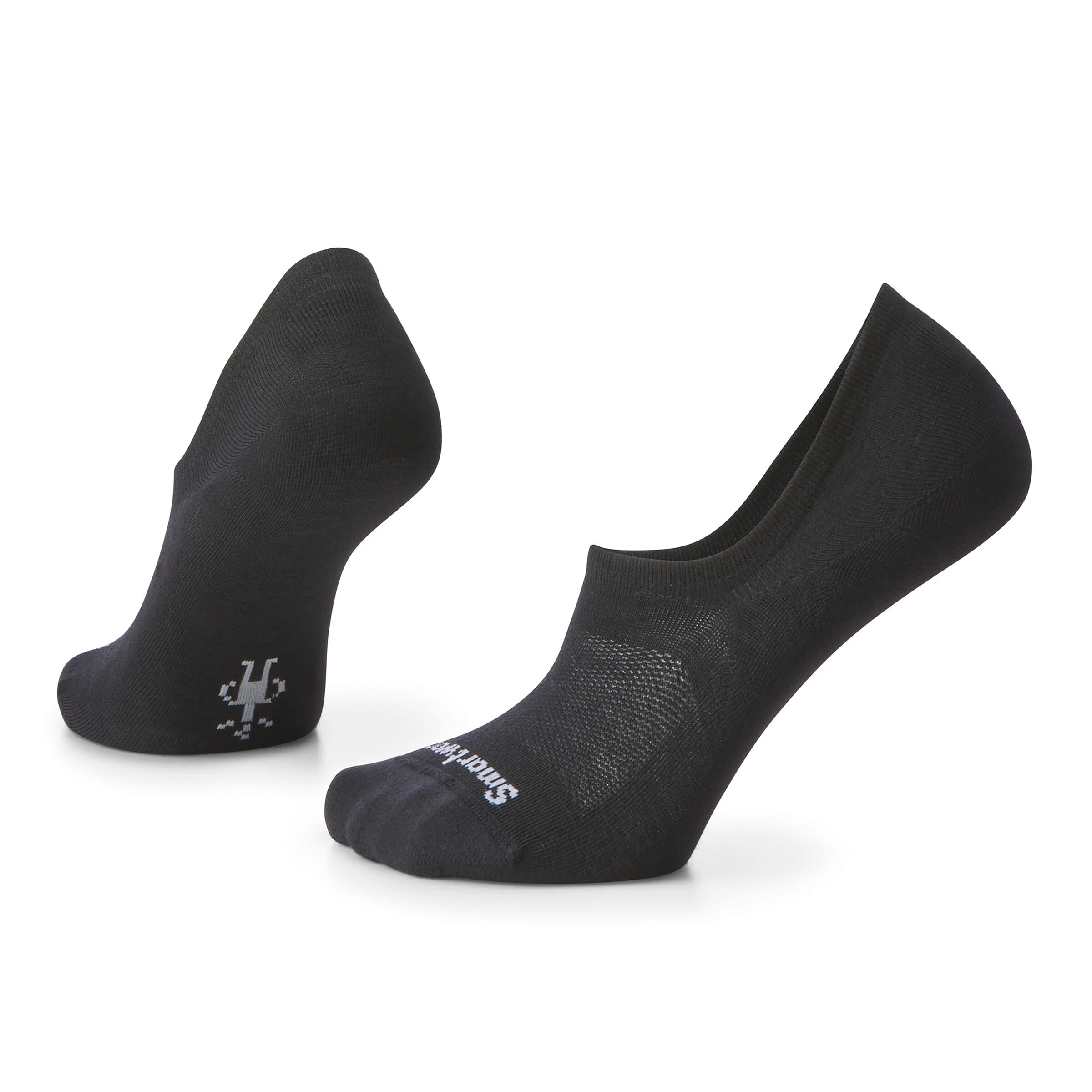 1. Smartwool - sosete sport Everyday Zero Cushion No Show - negru