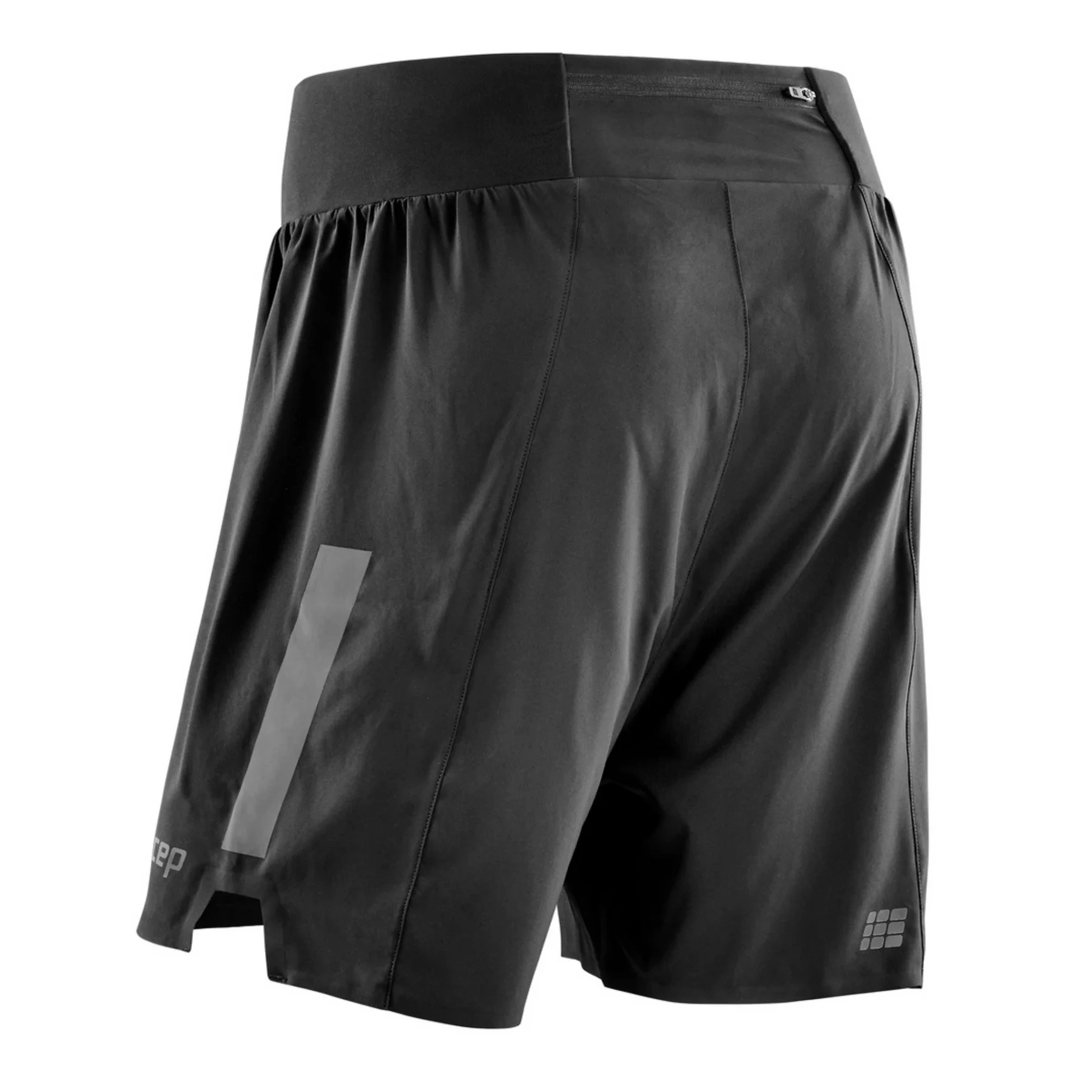 2. CEP - Pantaloni scurti alergare pentru barbati Run Loose Fit Shorts - negru