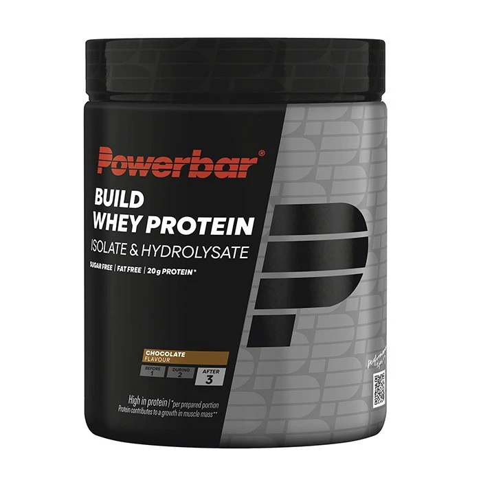 1. Powerbar - bidon - Whey Protein - ciocolata - 572g