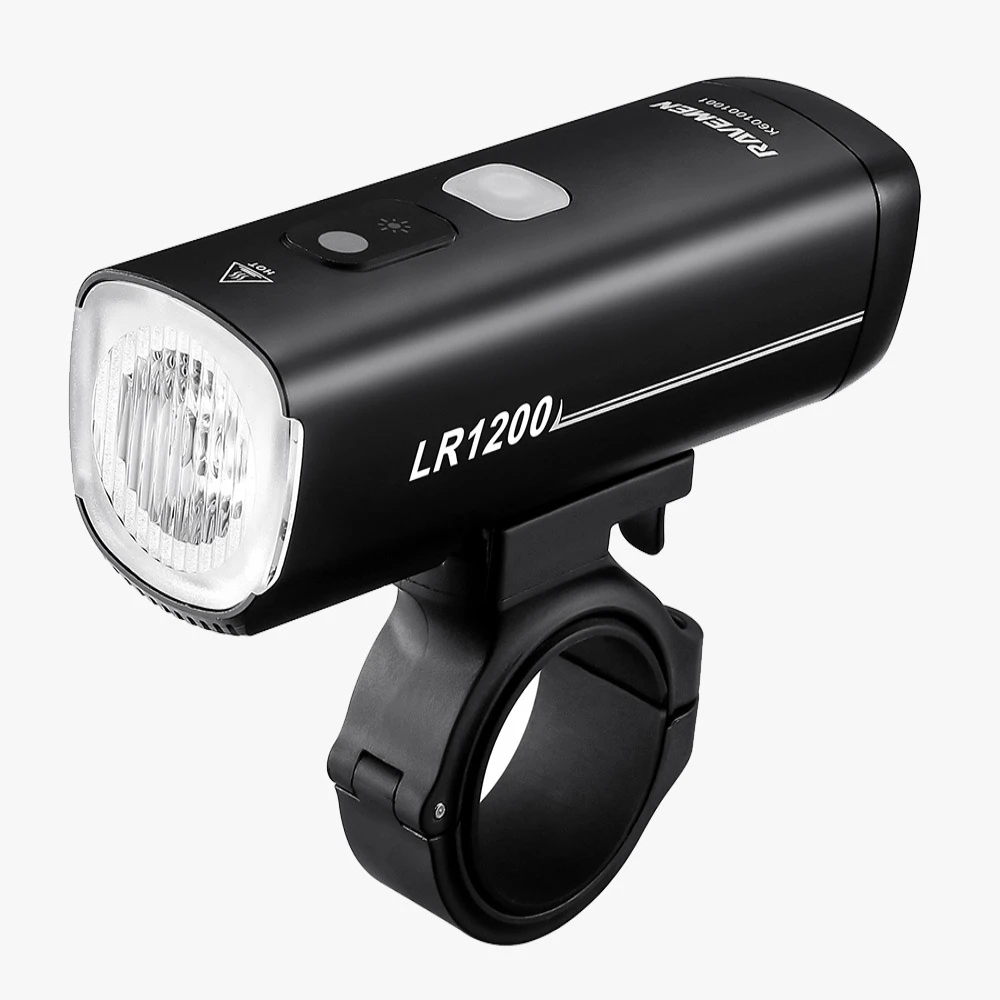1. Far RAVEMEN LR1200 USB 1200 lumeni - Negru