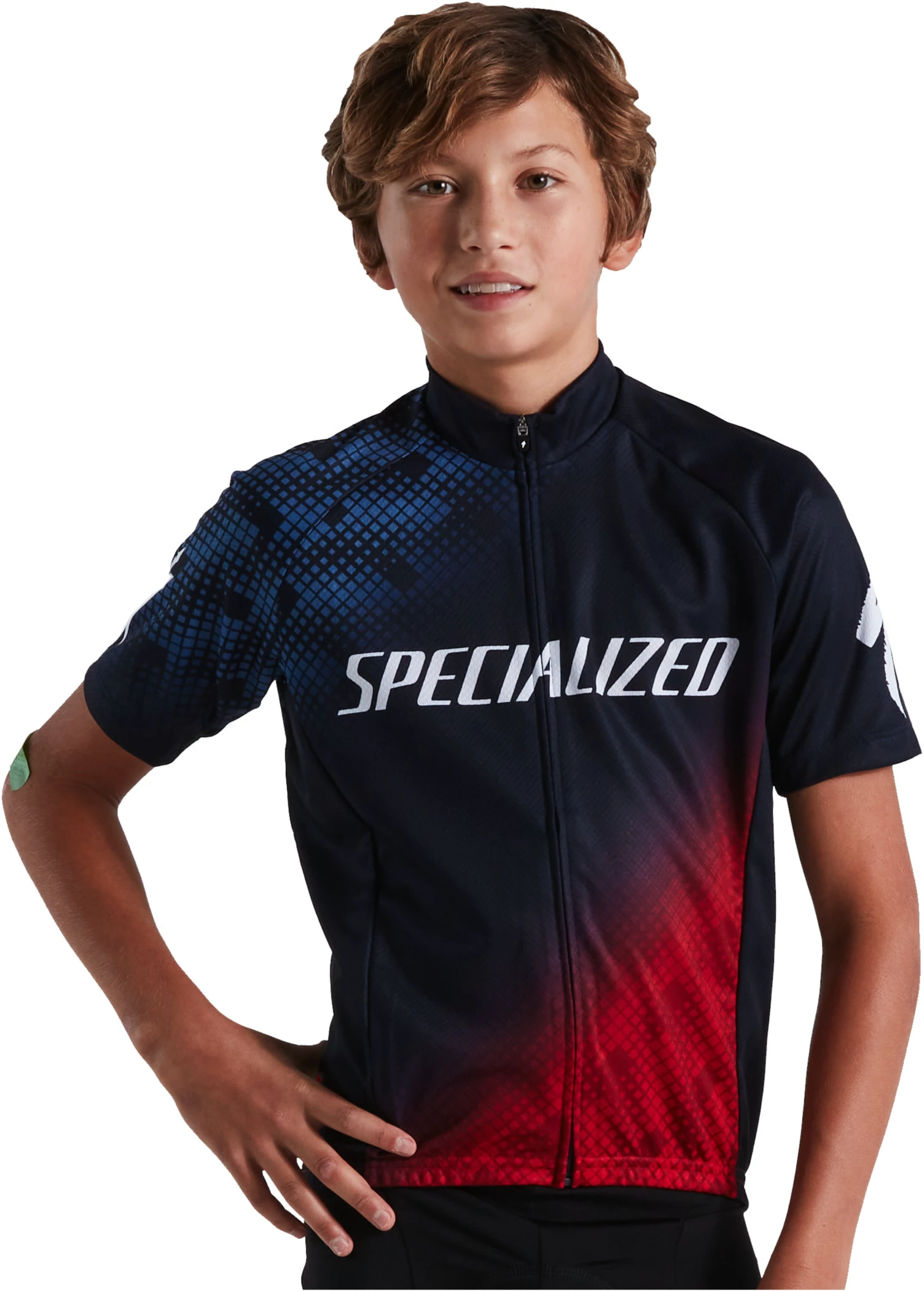1. Tricou SPECIALIZED RBX Comp Youth SS - Navy Rosu