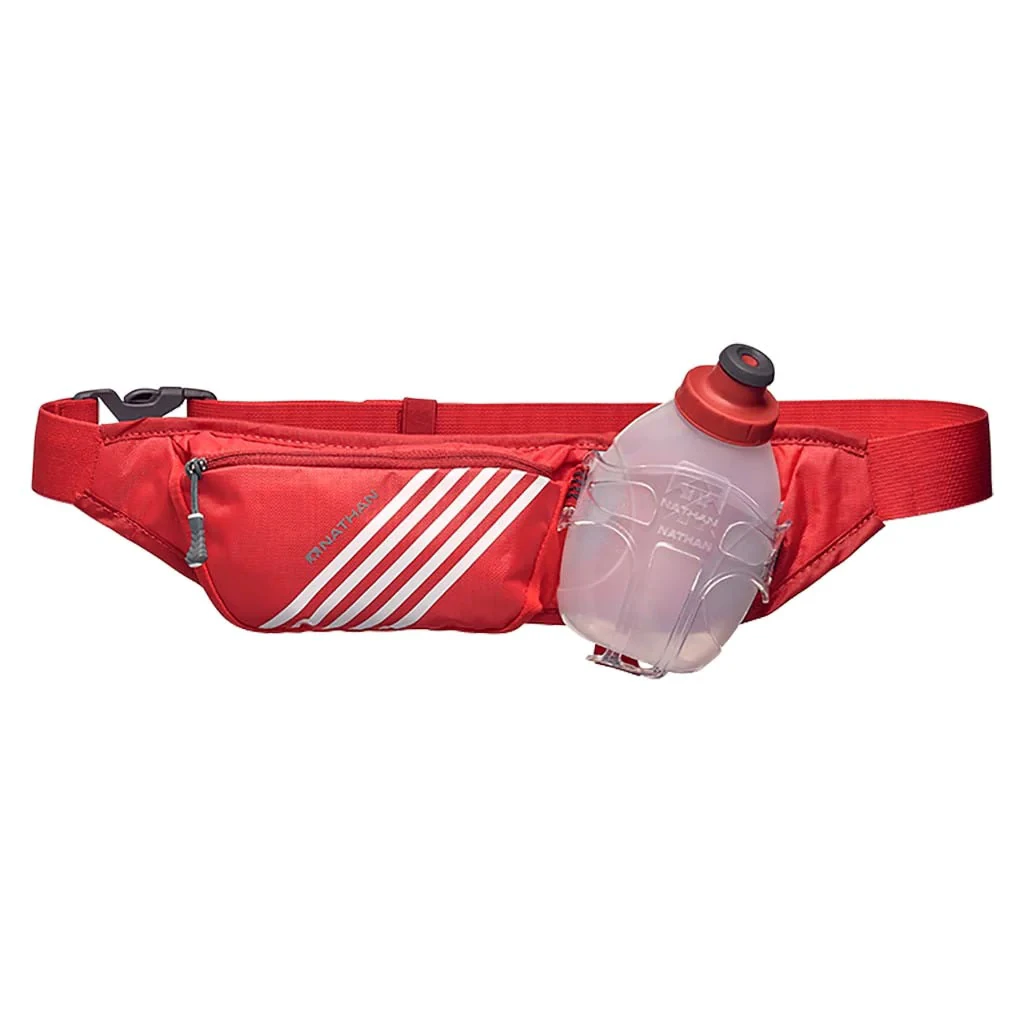 1. Nathan - centura alergare Swift Plus 300ml - rosu